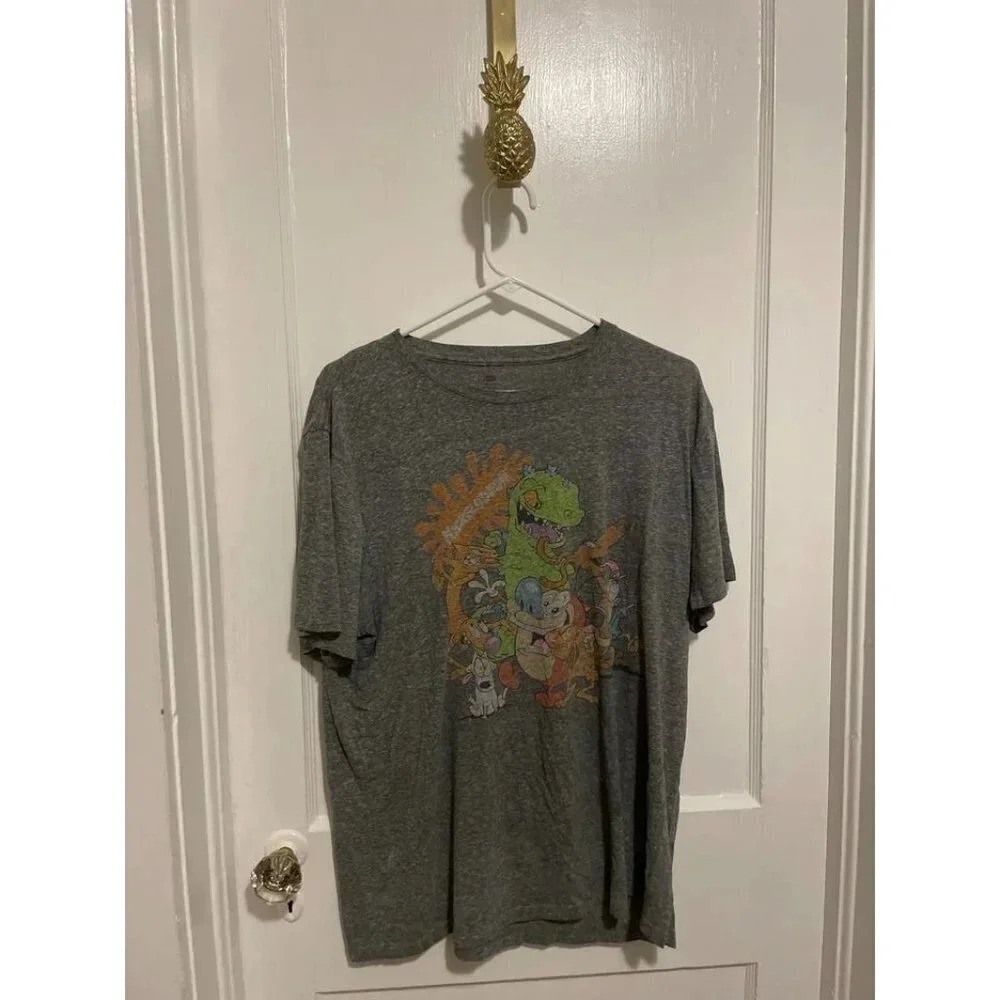 Nickelodeon Women's Size X-Large Nostalgic Cartoons T-Shirt